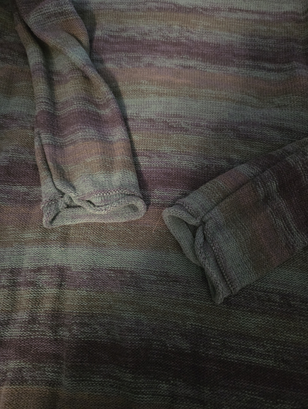 Eddie Bauer Striped Knit Sweater Size Large - Picture 9 of 12